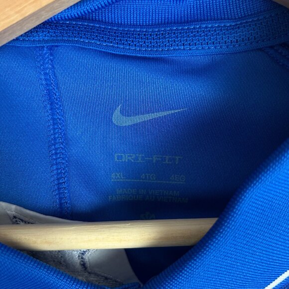 Nike 1 Cent Memphis Tigers Polo 4XL Blue Coach Team Issued‎ Penny Sideline NWOT - Picture 5 of 6